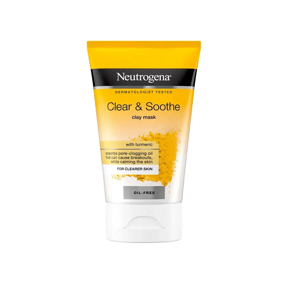 ماسک خاک رس نوتروژینا مدل Clear & soothe