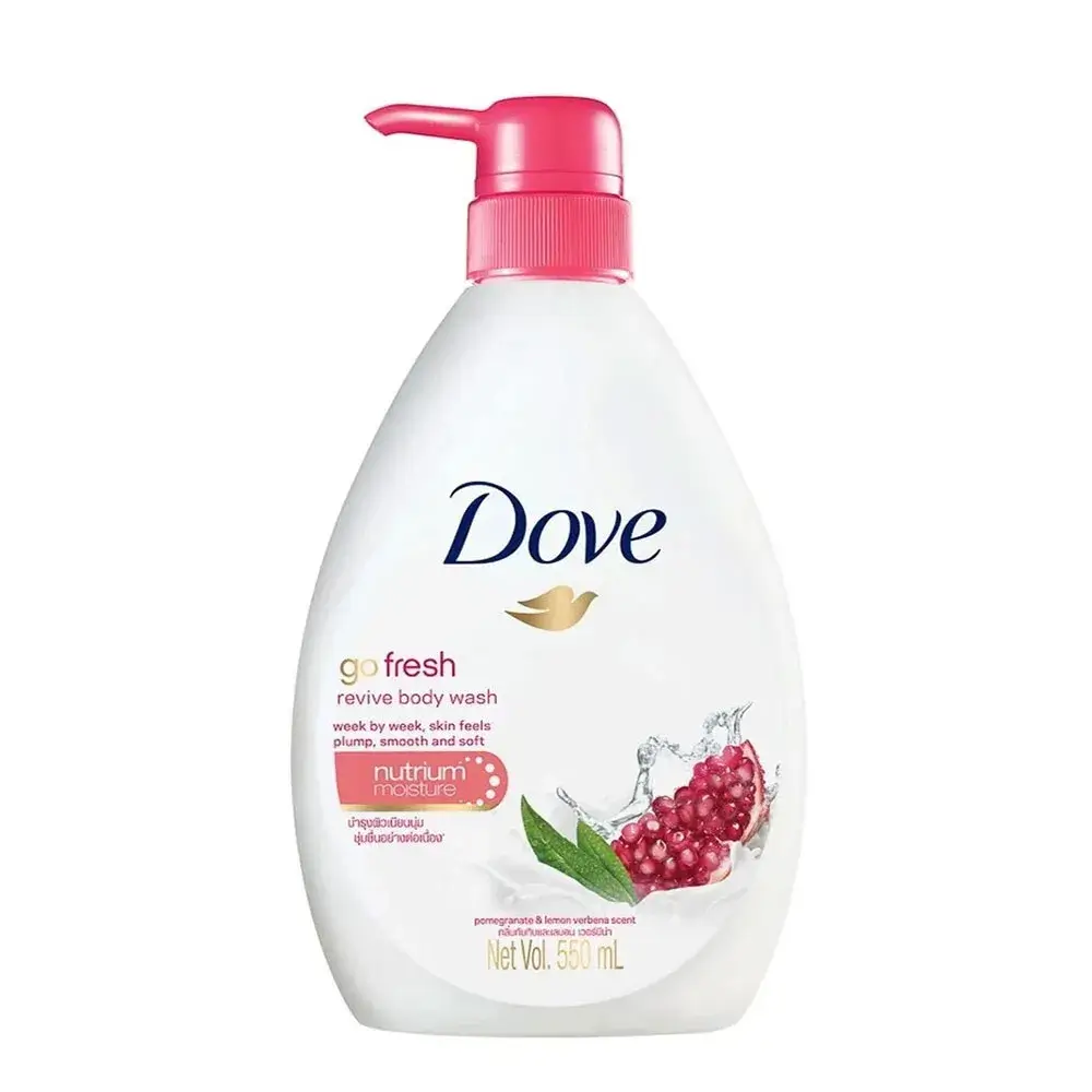 شامپو بدن داو با رایحه انار و برگ لیمو