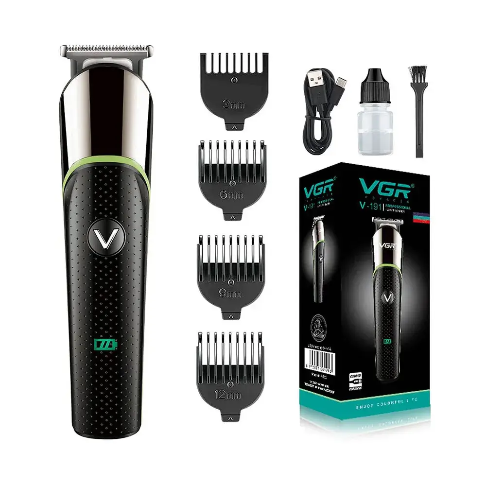 ماشین اصلاح موی سر و صورت وی جی ار مدل V-191