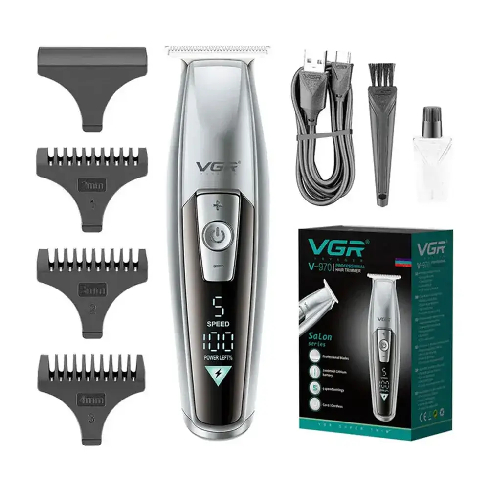 ماشین اصلاح موی سر و صورت وی جی ار مدل V-970