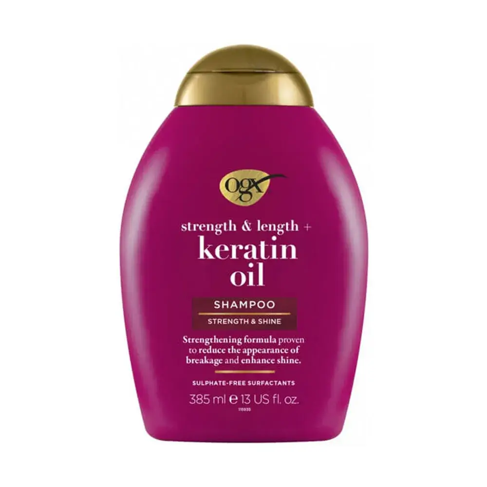 شامپو ترمیم کننده او جی ایکس مدل Keratin Oil