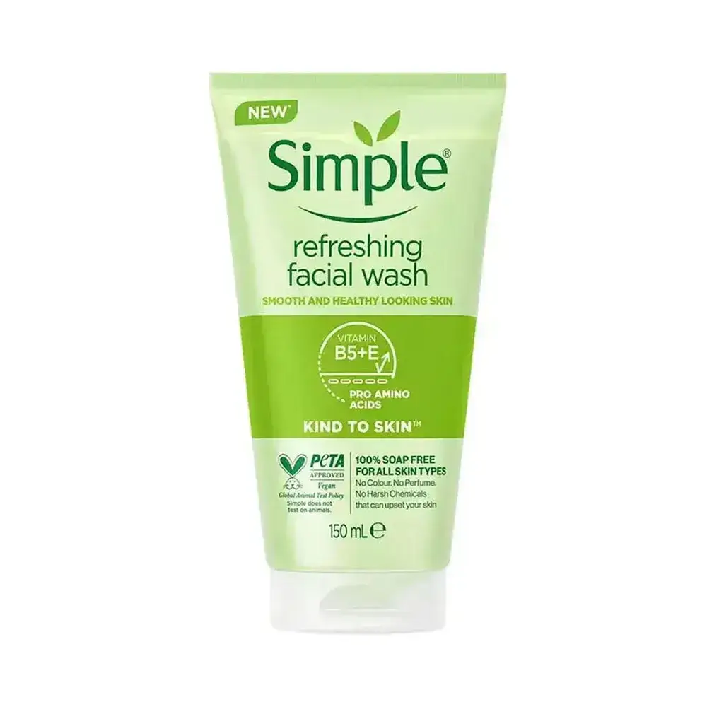 ژل شست‌وشوی صورت سیمپل Kind To Skin Refreshing Facial Wash